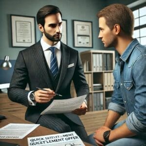What Should I Do If the Insurance Company Offers a Quick Settlement? Insights from a Motor Vehicle Accident Lawyer