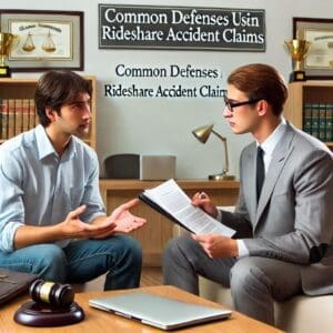 What Are Common Defenses Used Against Rideshare Accident Claims?