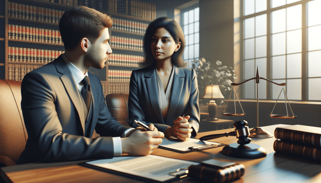 Gavel and legal documents representing compensatory damages