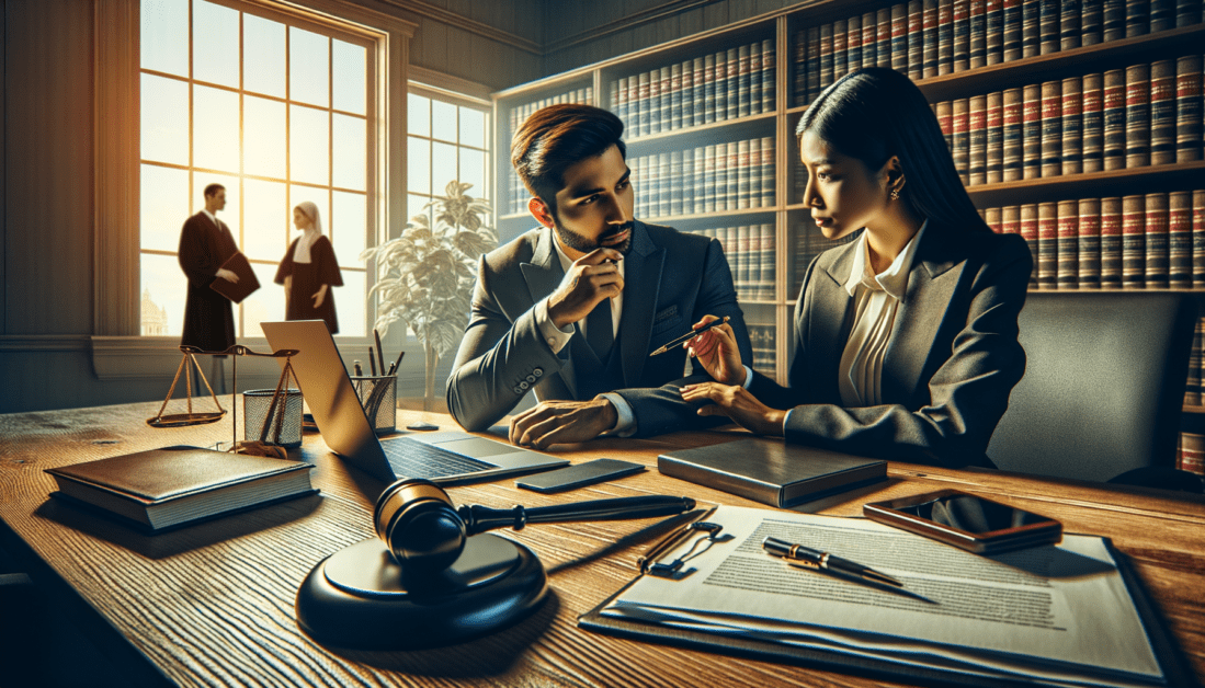 Chapter 7 bankruptcy documents and gavel on desk