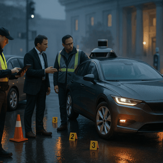The Autonomous Vehicle Crash — Who’s Actually Liable Under 2026 Rules