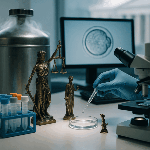 IVF embryo legal status and personhood debate