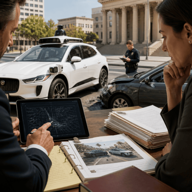 How to Prove Liability After a Waymo Robotaxi Collision in Phoenix: Insurance, Data Logs, and Arizona Negligence Rules